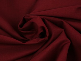 Poplin katoen - Bordeaux rood