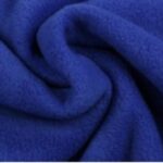 Donkerblauwe fleece stof