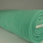 Fleece stof turquoise