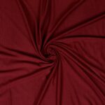 Viscose tricot – Bordeaux rood